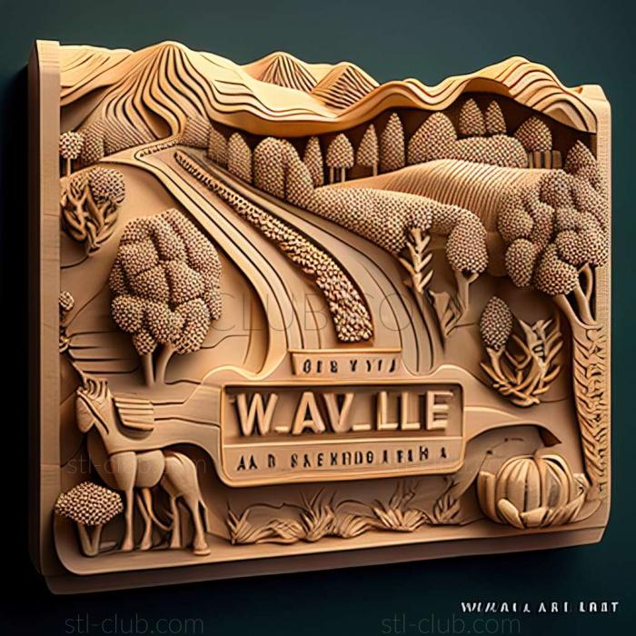 3D model Vacaville in the United States (STL)